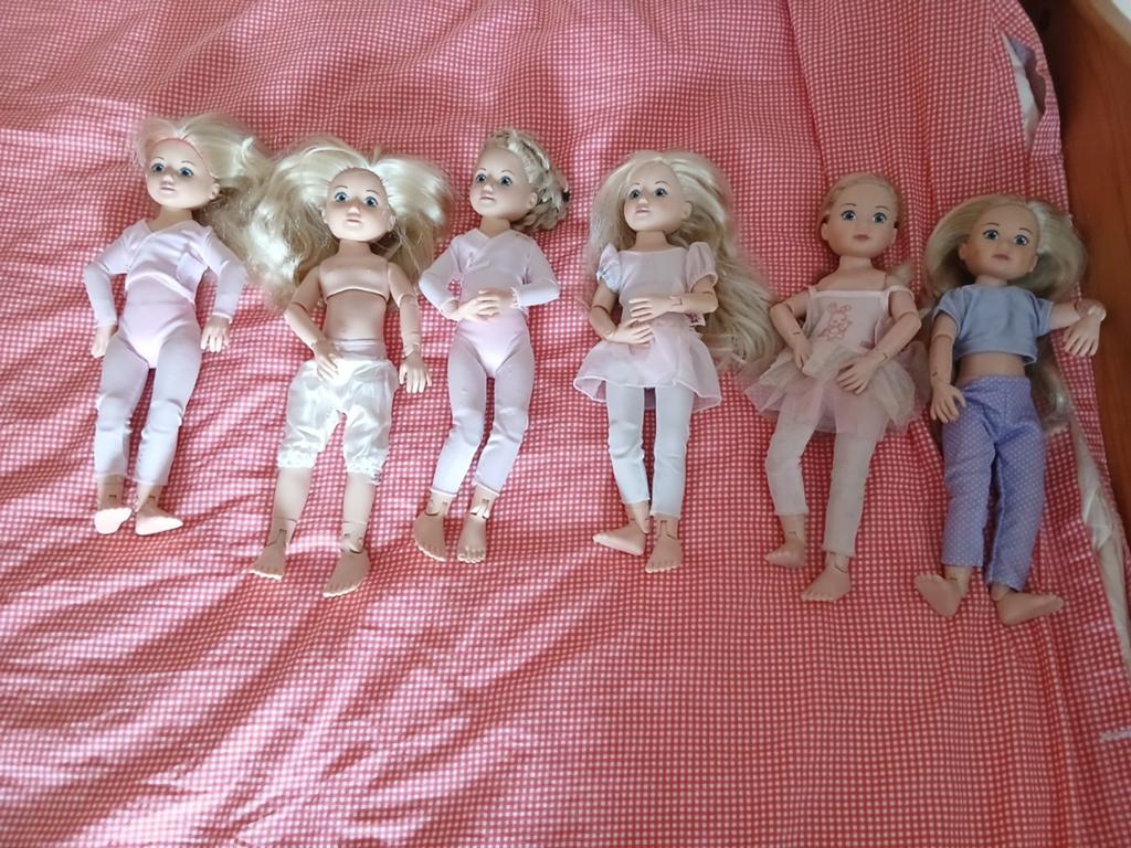 6 zapf poppen, Ophalen of Verzenden, Pop