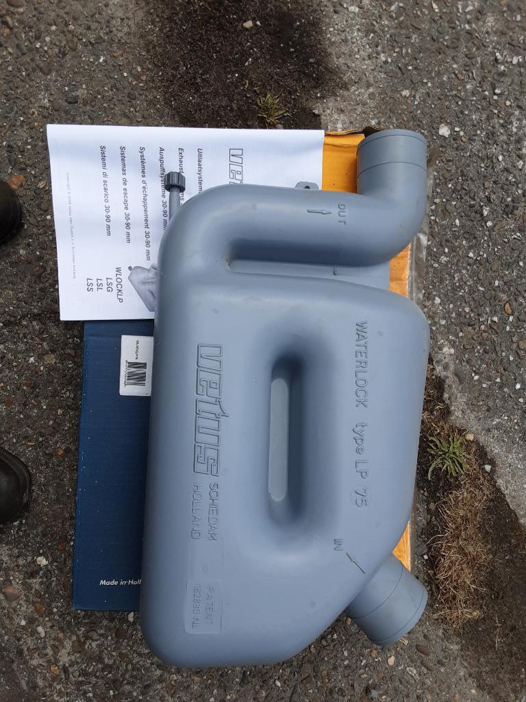 Vetus waterlock lp75, Ophalen of Verzenden, Nieuw, Motor en Techniek, Zeilboot of Motorboot