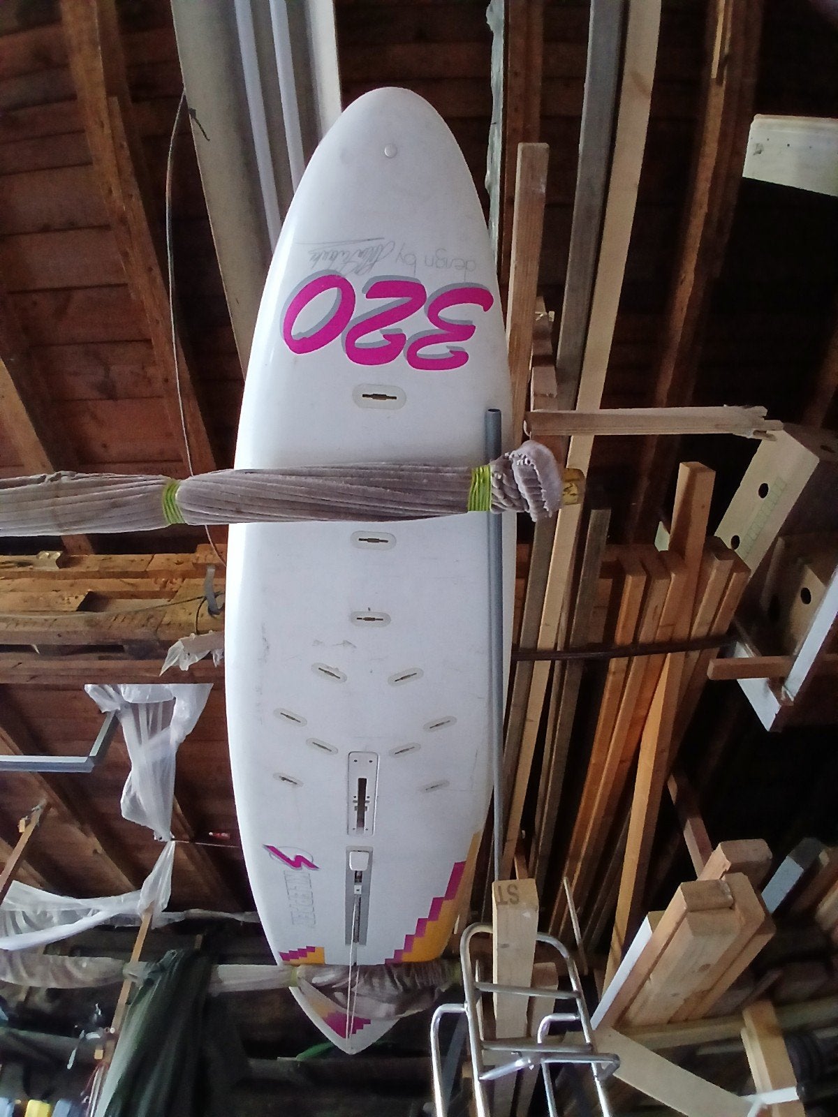 Surfplank/Sub board, Watersport en Boten, Windsurfen, Ophalen, Gebruikt, Plank
