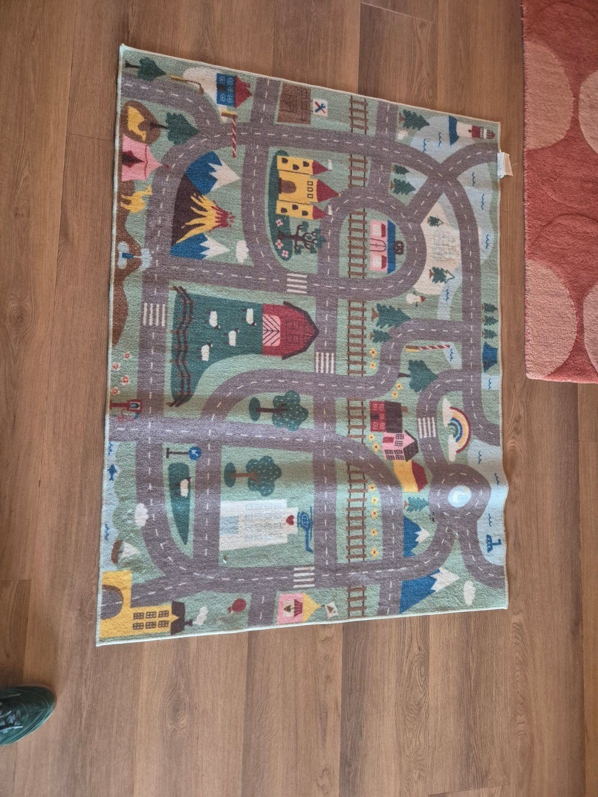 IKEA speelkleed auto 100x133cm, Ophalen of Verzenden, Gebruikt