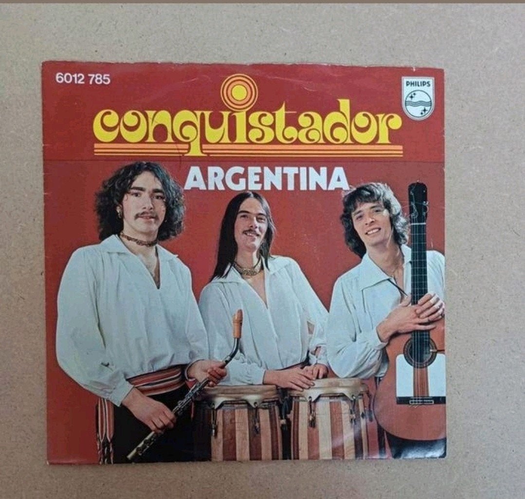 Conquistador  - Argentina, Gebruikt, 7 inch, Ophalen of Verzenden, Pop