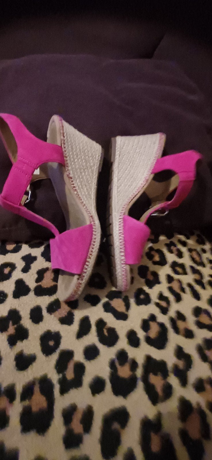 Prachtige roze sleehak sandalen Gabor roze maat 41.5, Ophalen of Verzenden, Zo goed als nieuw, Roze, Sandalen of Muiltjes