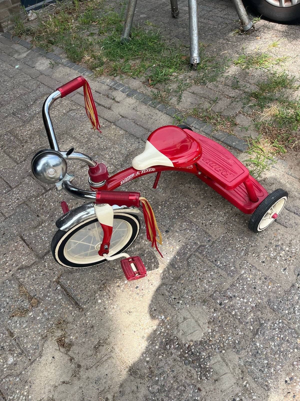 Radio Flyer driewieler - Klassiek rood design, Ophalen, Gebruikt, Velgrem