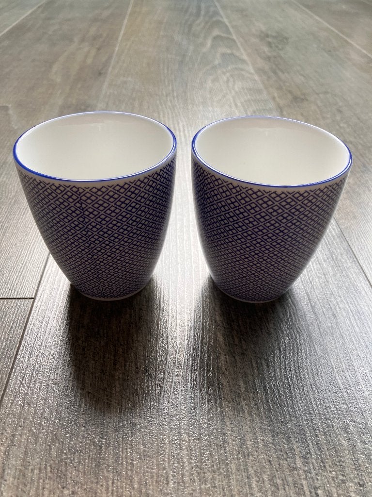 Tokyo Design Studio - Koffiekopjes - 2 stuks (NIEUW), Nieuw, Ophalen of Verzenden, Overige stijlen, Kop(pen) en/of Schotel(s)