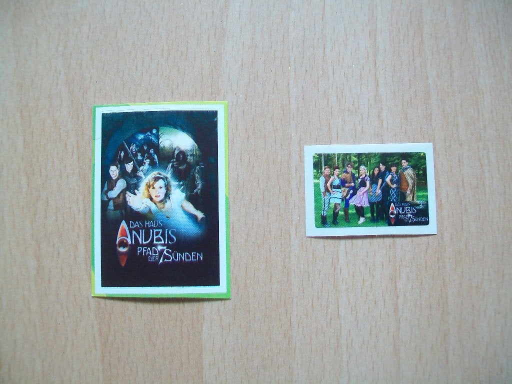 Sticker van Das Haus Anubis - 2 stickers, Verzamelen, Ophalen of Verzenden, Nieuw, Overige typen