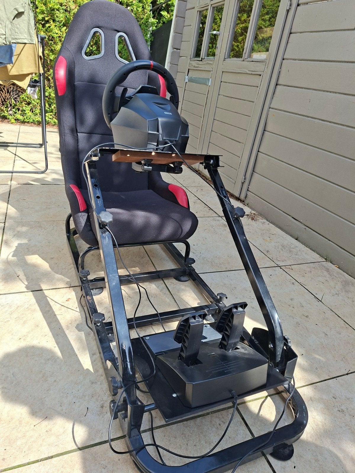 Hori Playseat, met  Racestuur, pedalen en racestoel, Spelcomputers en Games, Spelcomputers | Overige Accessoires, Ophalen, Racestuur