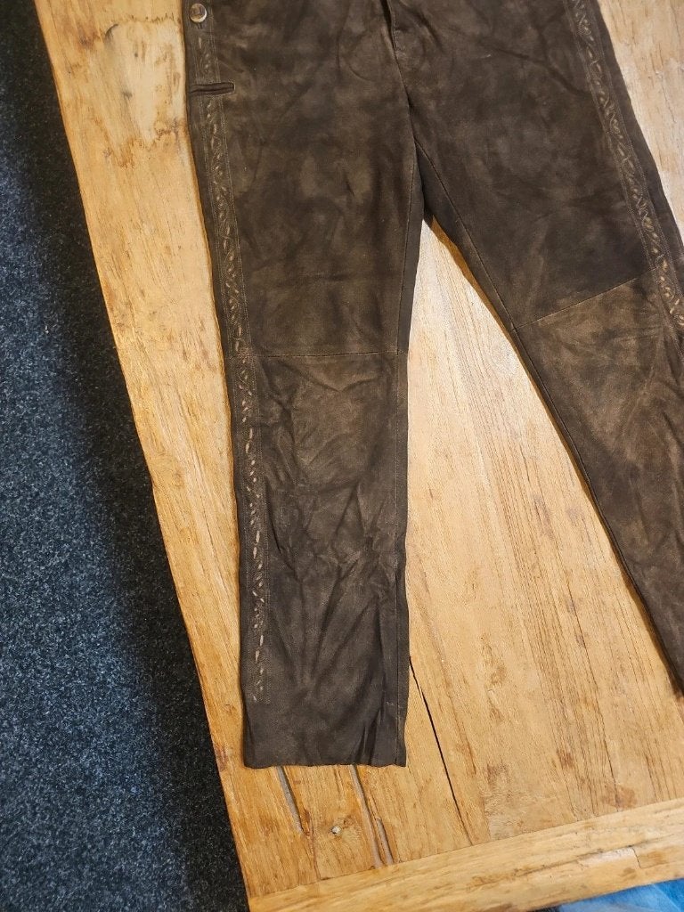 Lederhosen, Kleding | Heren, Bruin, Maat 48/50 (M), Djt@dejuistetoon.eu, Ophalen of Verzenden