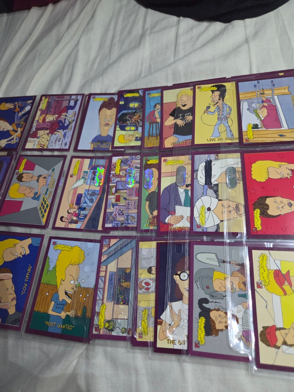 Beavis & butthead complete set trading cards, Ophalen of Verzenden