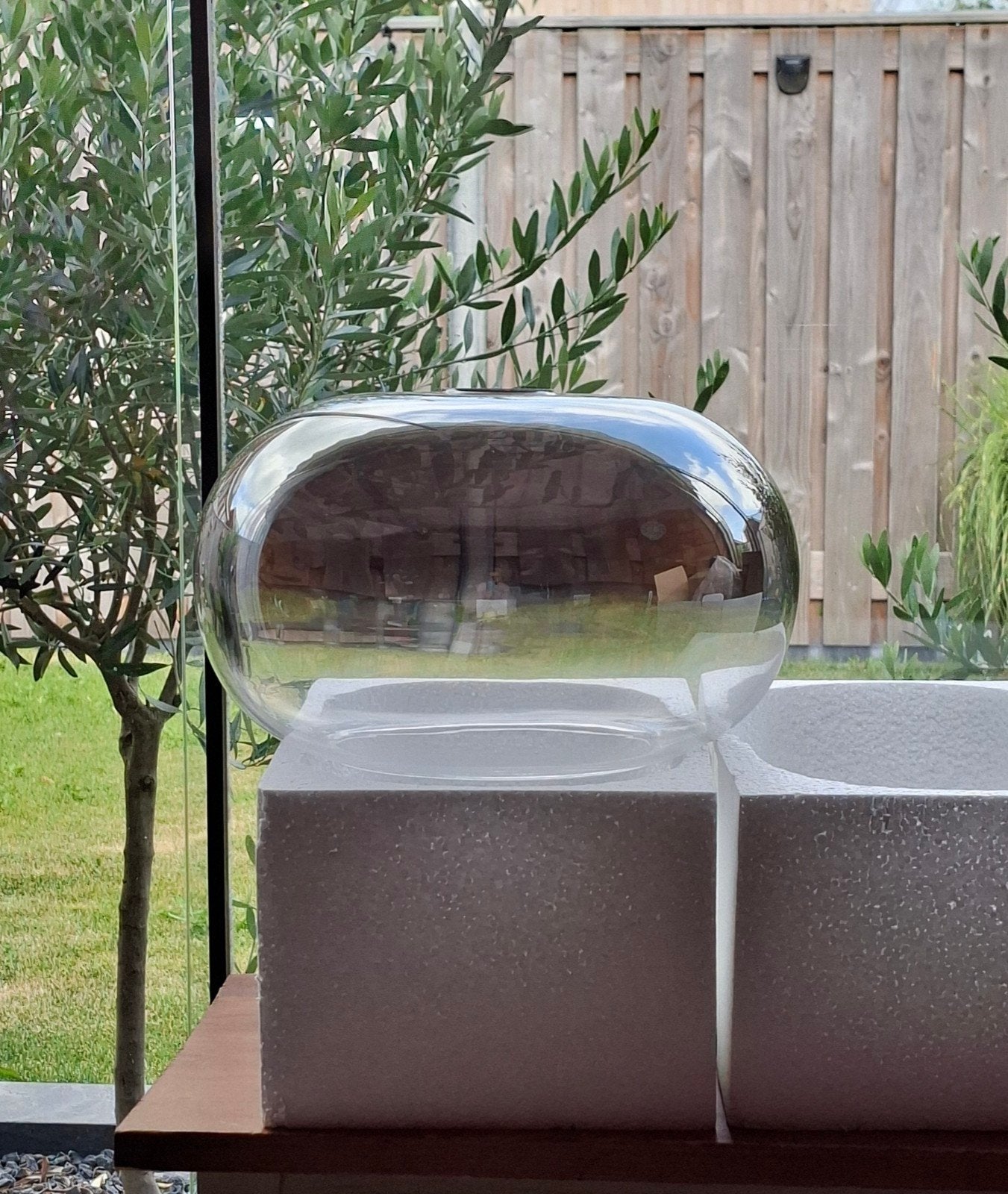 HighLight Glazen Lampenglas Gradient Smokey - Nieuw in doos, Nieuw, Glas, Modern, E27 (groot)