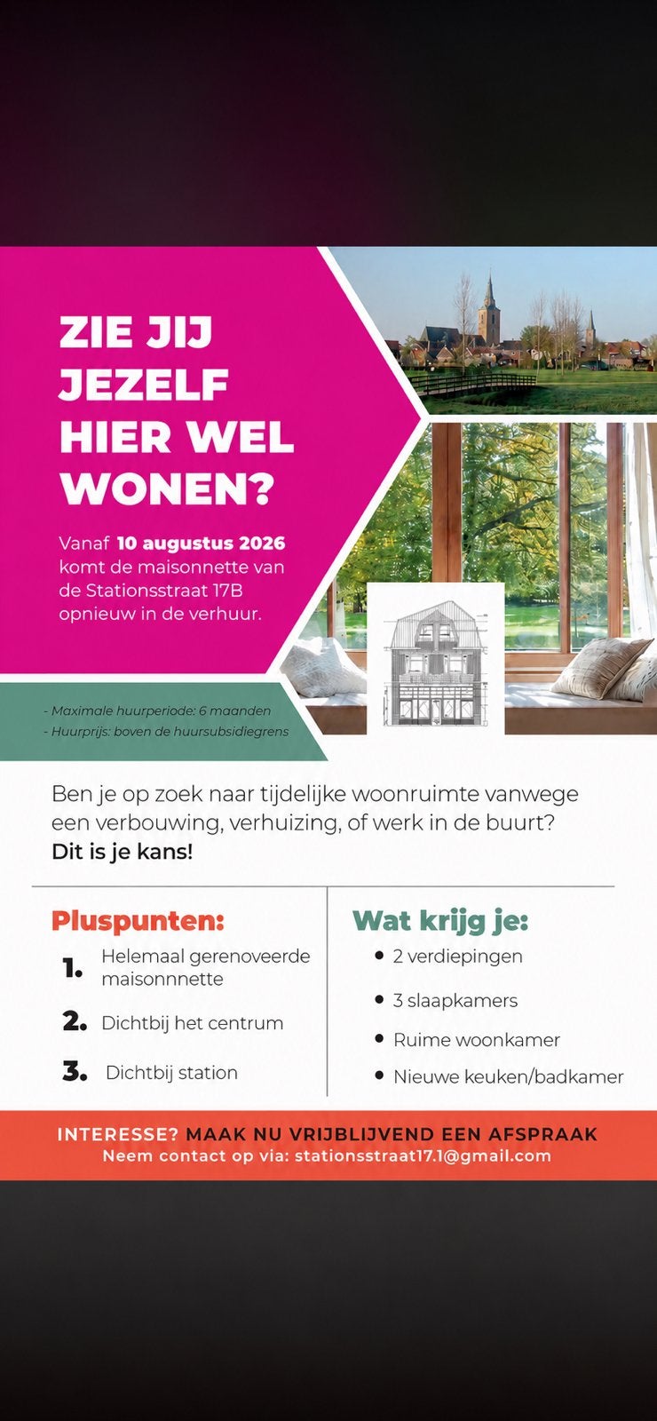 Maisonnette te huur - Winterswijk