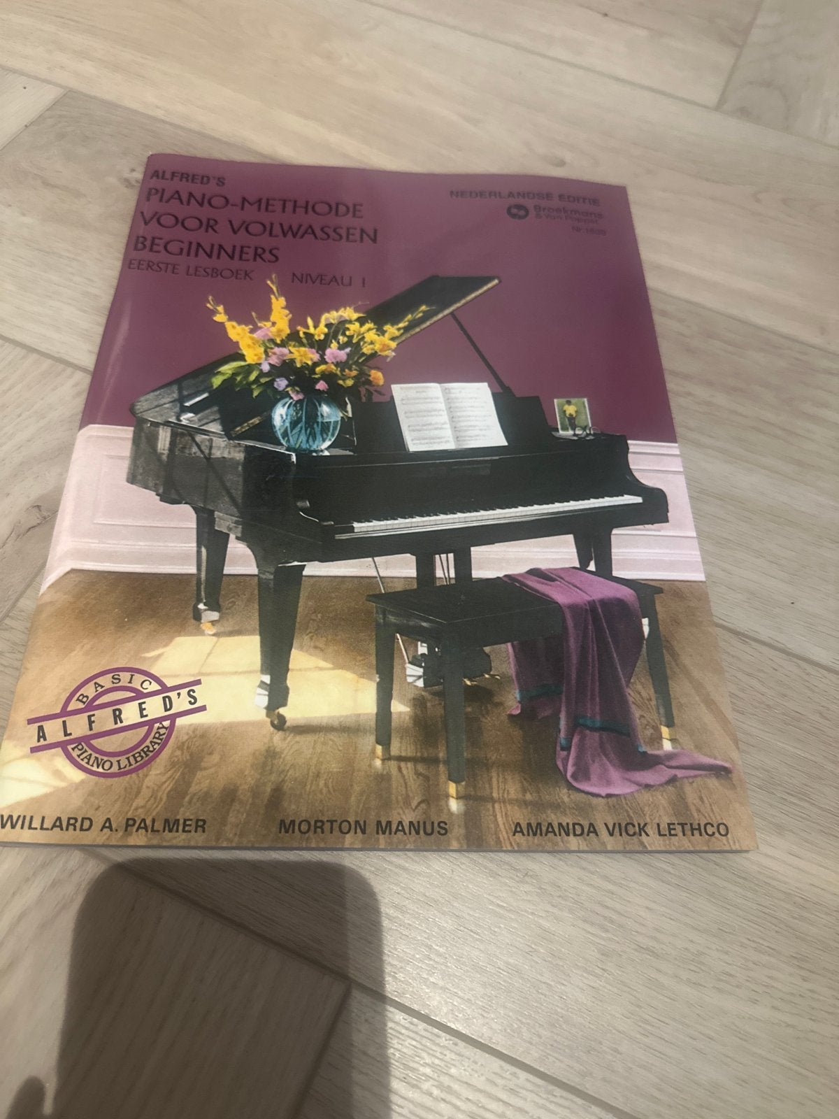 Alfred's Piano-Methode voor Volwassen Beginners Niveau 1, Ophalen of Verzenden, Alpha, Zo goed als nieuw, Overige niveaus