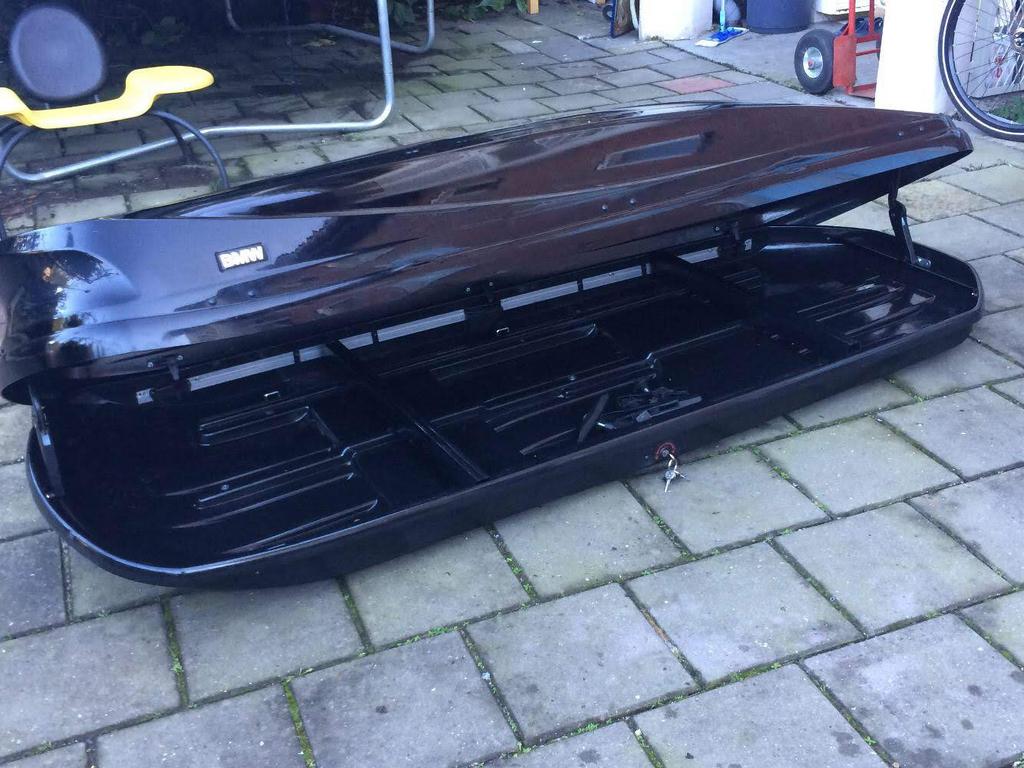 BMW Dakkoffer Skibox Bagagebox, Ophalen, Zo goed als nieuw