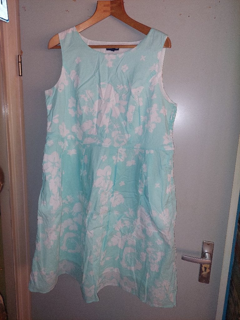 Mouwloze zomer jurken  maat 48, Kleding | Dames, Charles Vogele, Blauw, Maat 46/48 (XL) of groter, Ophalen of Verzenden