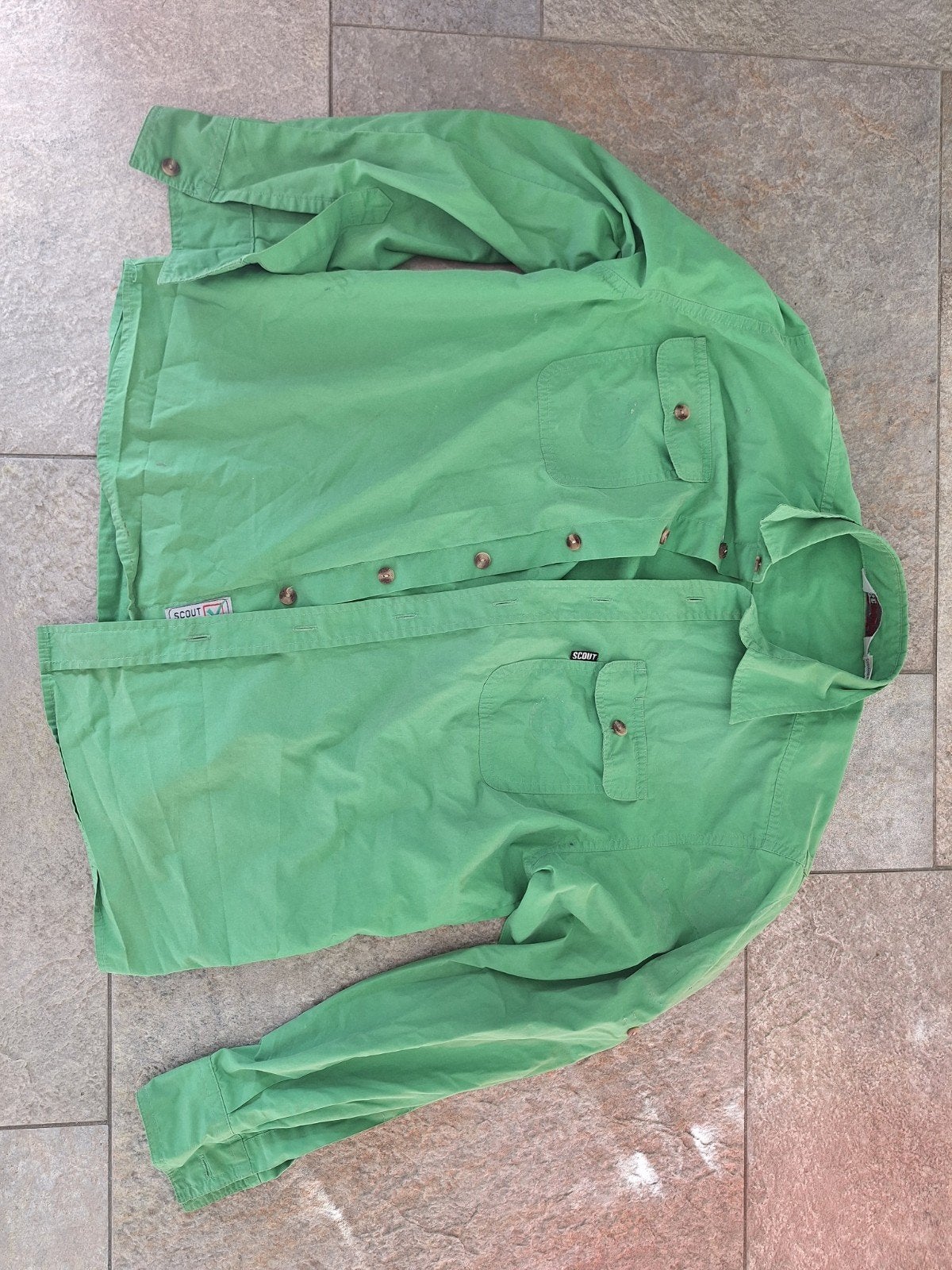 scouting blouse welpen maat 158, Scoutfit, Ophalen of Verzenden, Gedragen, Maat 34 (XS) of kleiner