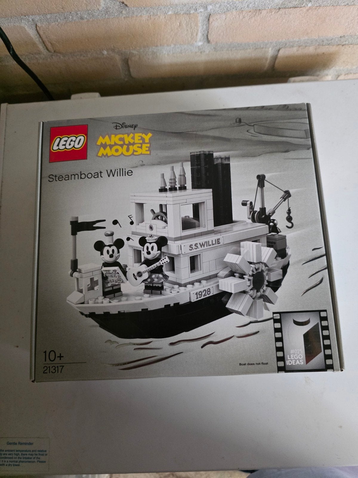 lego disney steamboat willy, Ophalen of Verzenden, Zo goed als nieuw, Lego