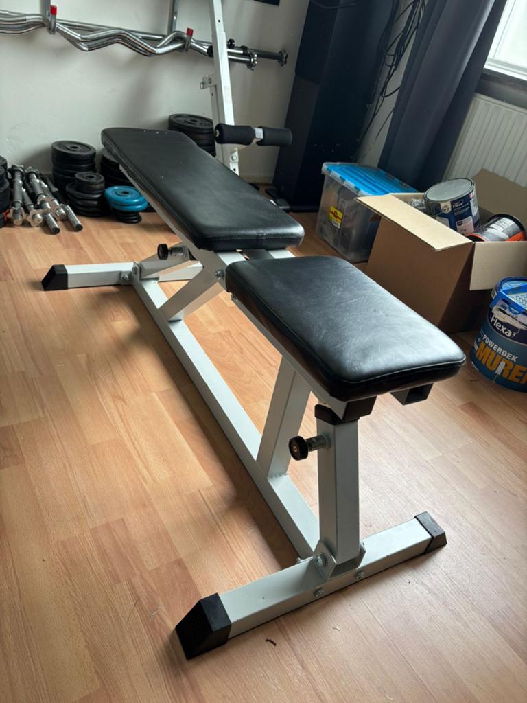 Complete sportschool, Ophalen of Verzenden, Zo goed als nieuw, Rug, Fitnessbank