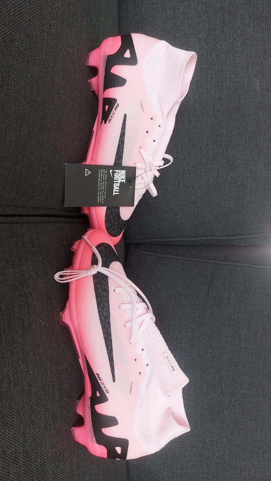 Nike Zoom Mercurial Superfly 9 Elite FG Roze/Zwart, Ophalen of Verzenden, Nieuw, Schoenen