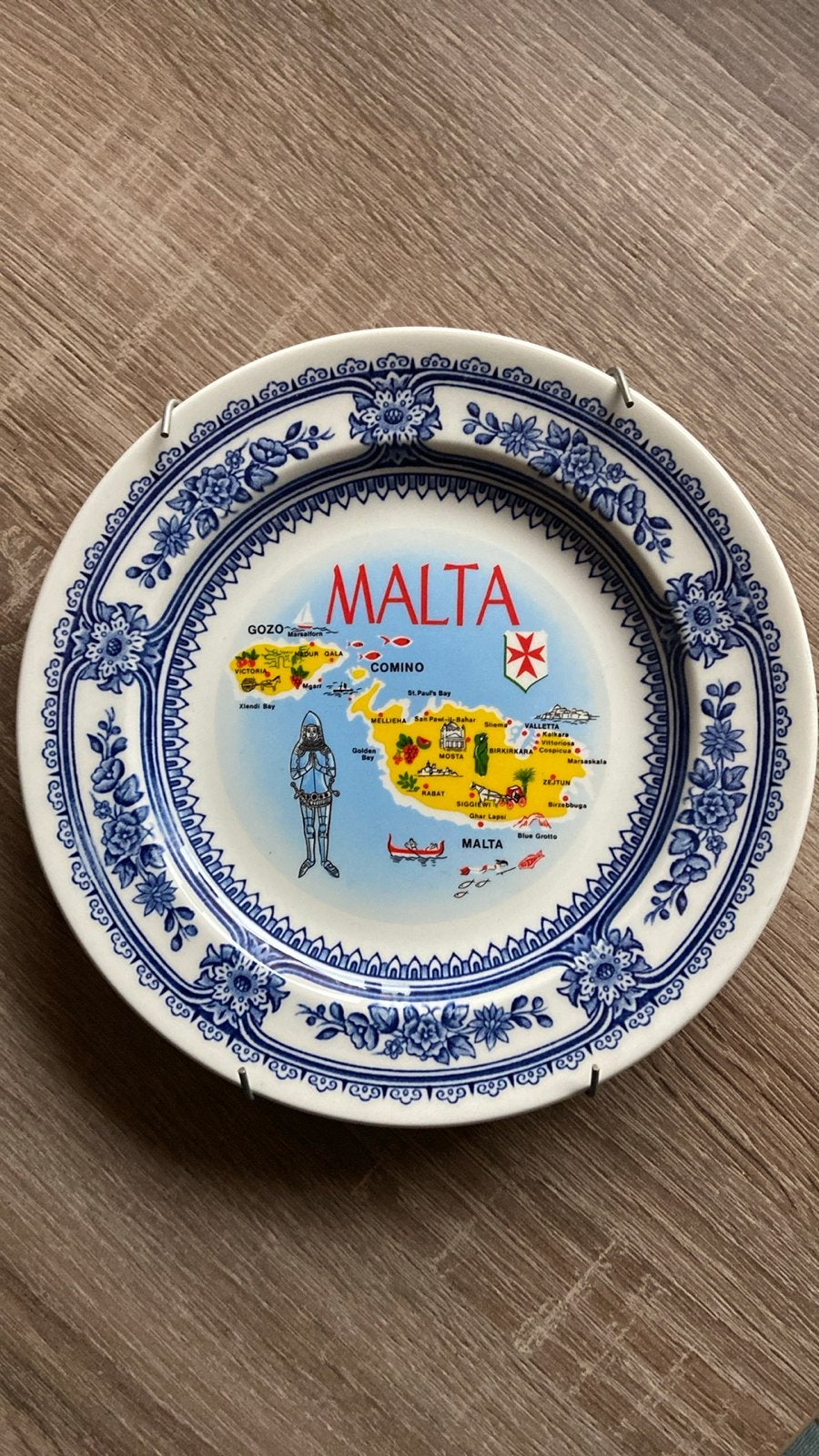 Decoratief Malta Wandbord - Souvenir, Ophalen of Verzenden