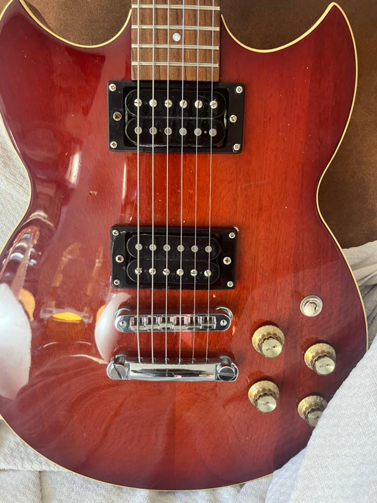 Yamaha SG-500, Ophalen of Verzenden, Zo goed als nieuw, Solid body, Overige merken