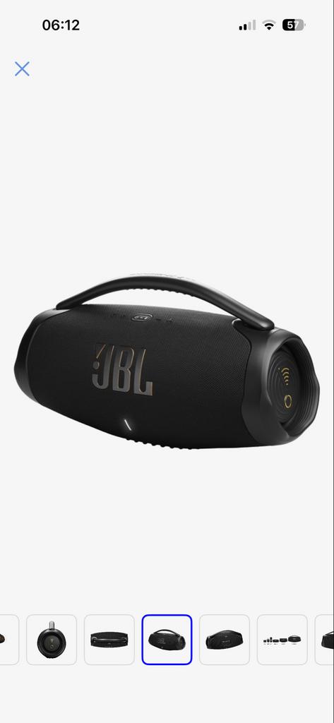 JBL Boombox 3 Draagbare Bluetooth Speaker Zwart, JBL, Overige typen, Nieuw, Ophalen of Verzenden