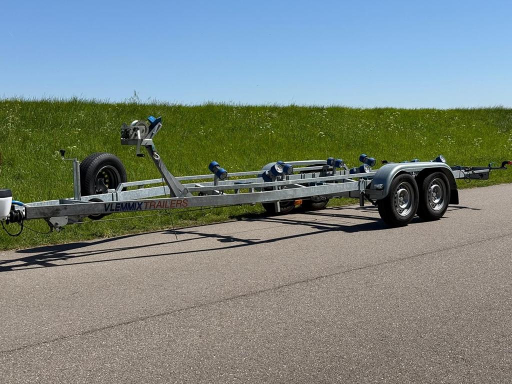 Vlemmix tandemas trailer type 2700/700 direct beschikbaar, Watersport en Boten, Ophalen, 1500 tot 3000 kg, 6 tot 9 meter, Overige typen