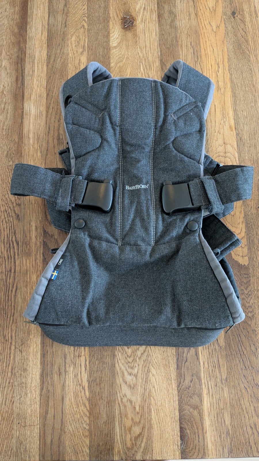 Baby Bjorn one draagzak, Ophalen, Zo goed als nieuw, Buik, Baby Björn