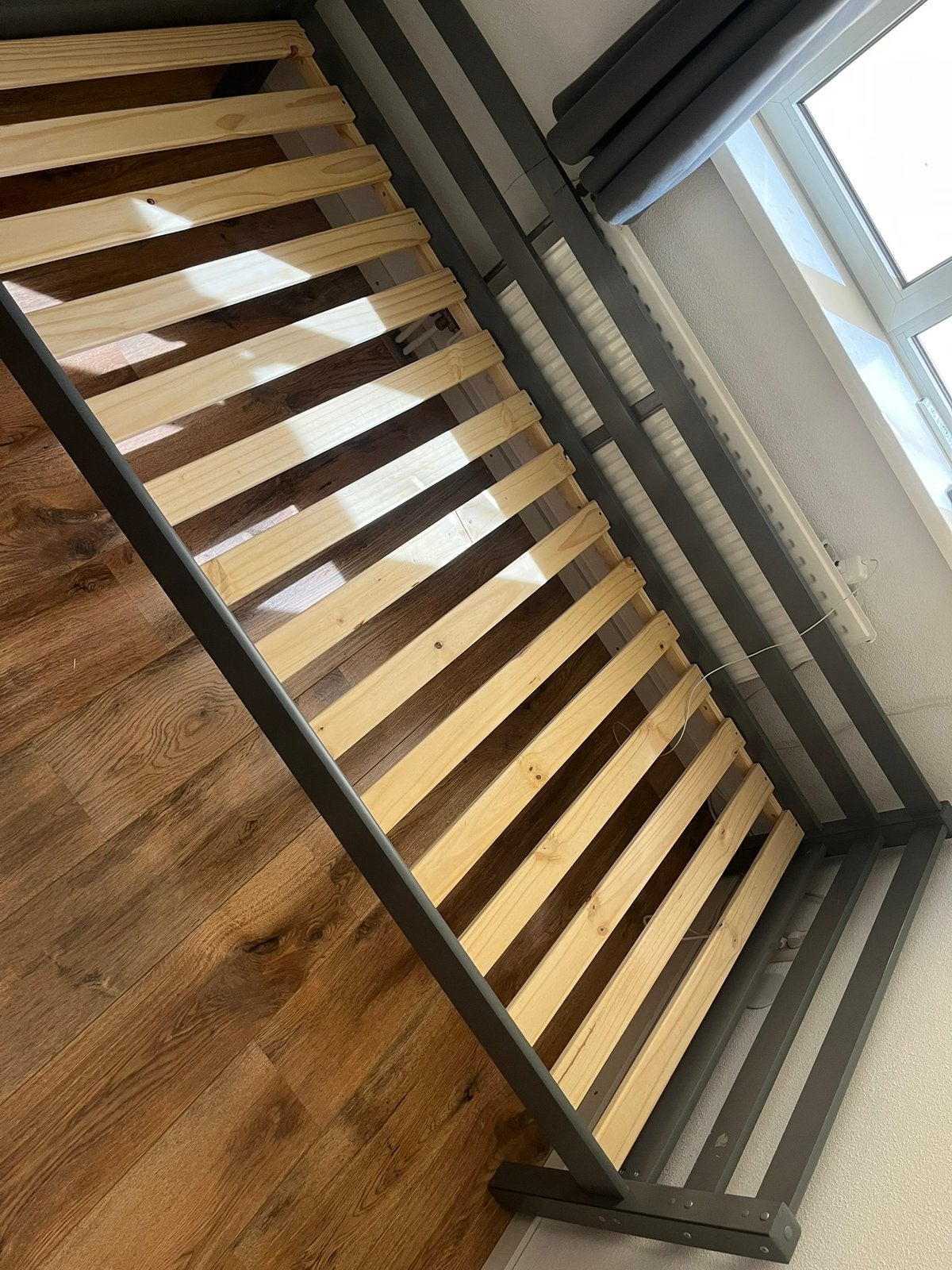 1 persoons bed leen bakker 90x200, Huis en Inrichting, Slaapkamer | Matrassen en Bedbodems, Ophalen, 90 cm, Eenpersoons, Zo goed als nieuw