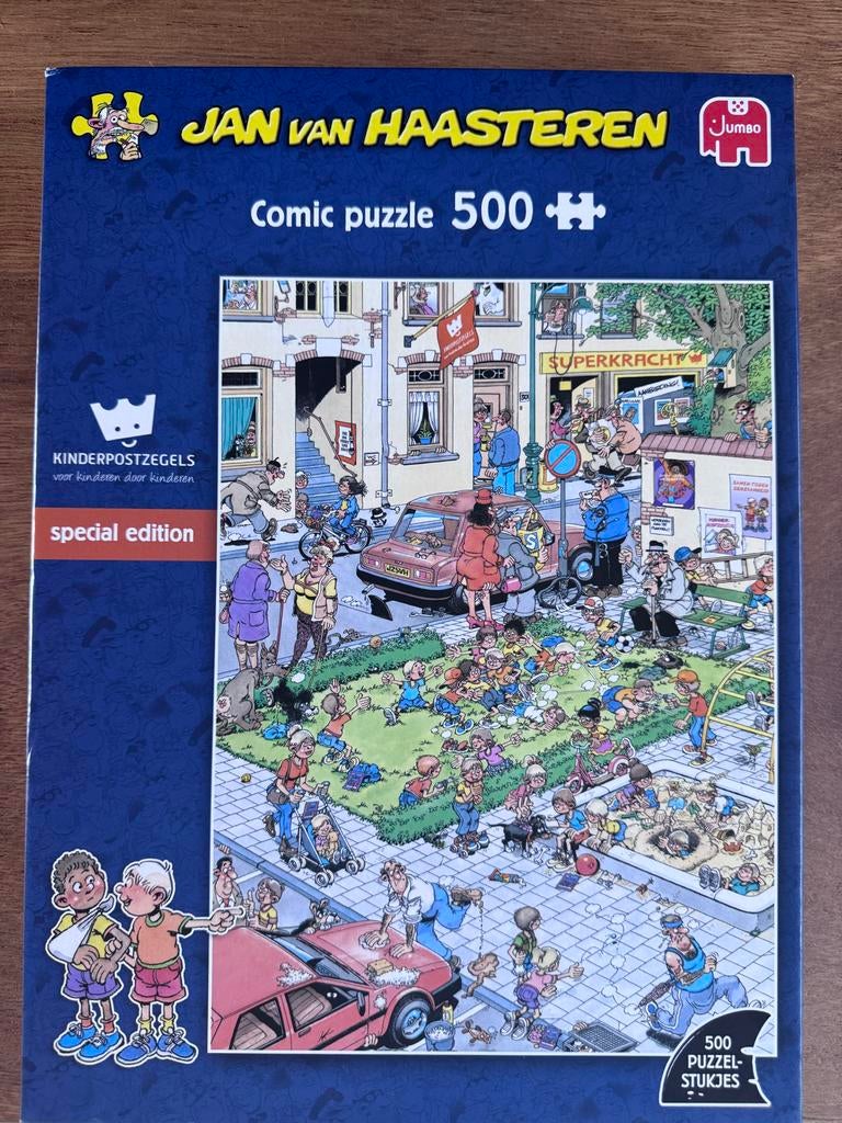 Jan van Haasteren Comic Puzzel - 500 stukjes, Ophalen of Verzenden, 500 t/m 1500 stukjes, Zo goed als nieuw, Legpuzzel