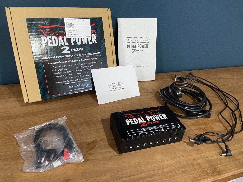 Voodoo Lab Pedal Power 2 Plus - Voeding voor gitaarpedalen, Ophalen of Verzenden, Zo goed als nieuw, Overige typen