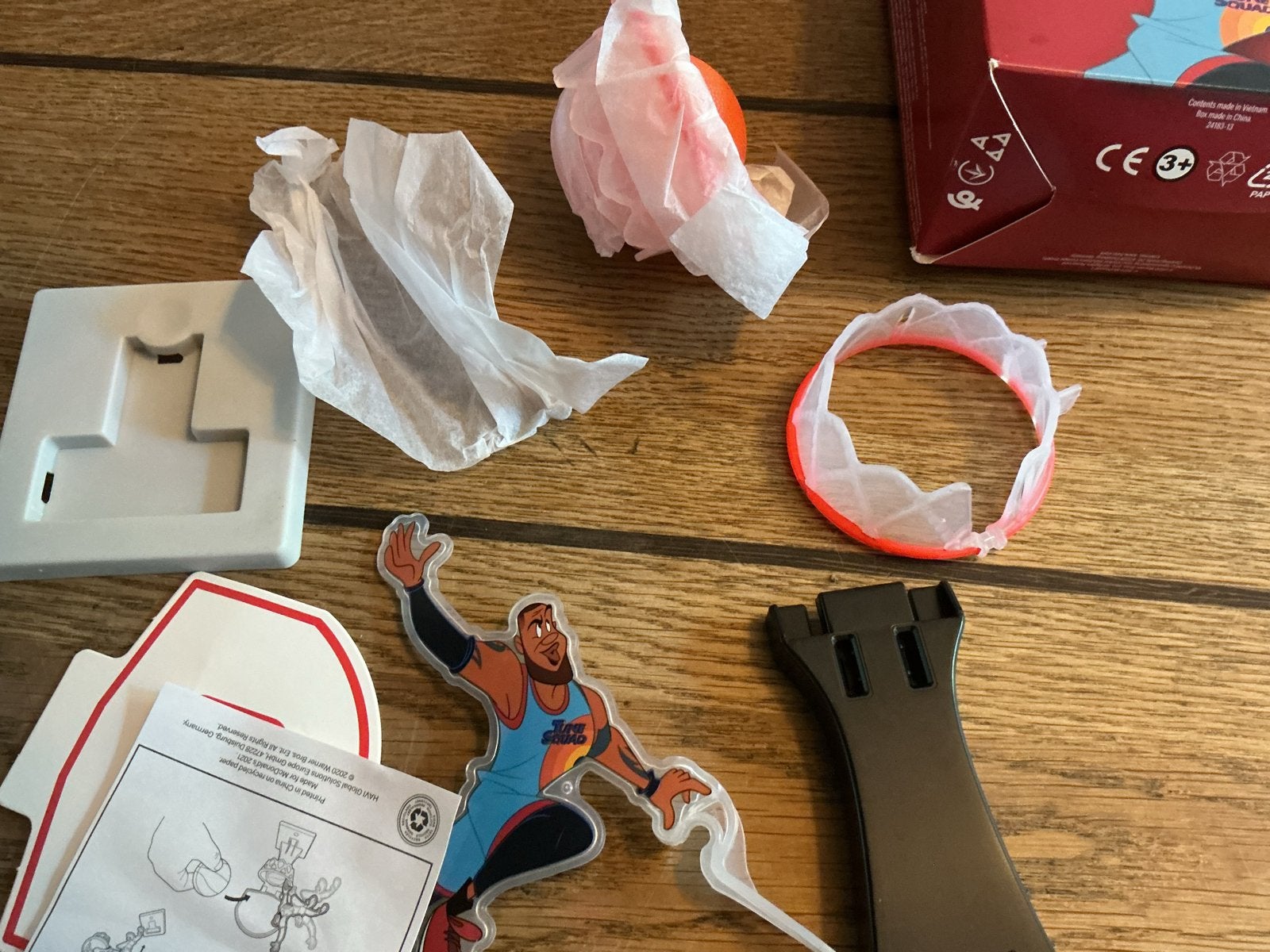 Space Jam 2 McDonald's Happy Meal Speeltje LeBron James, Ophalen of Verzenden, Nieuw