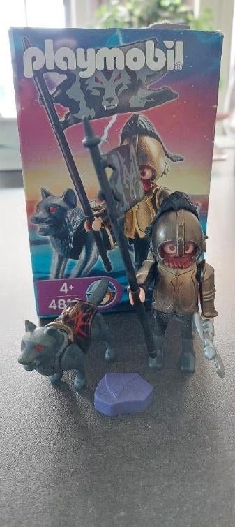 Playmobil 4810 wolvenridder ridder, Ophalen, Zo goed als nieuw, Complete set
