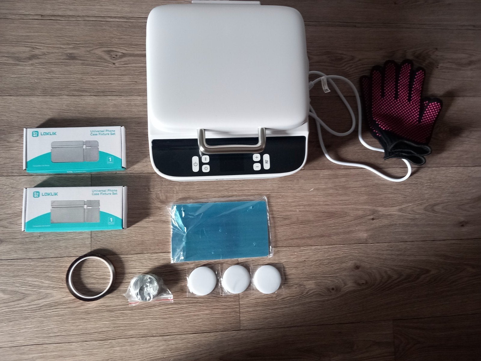 Vacuüm set van Loklik voor iPhone & Android telefoonhoesjes, Verzenden, Nieuw