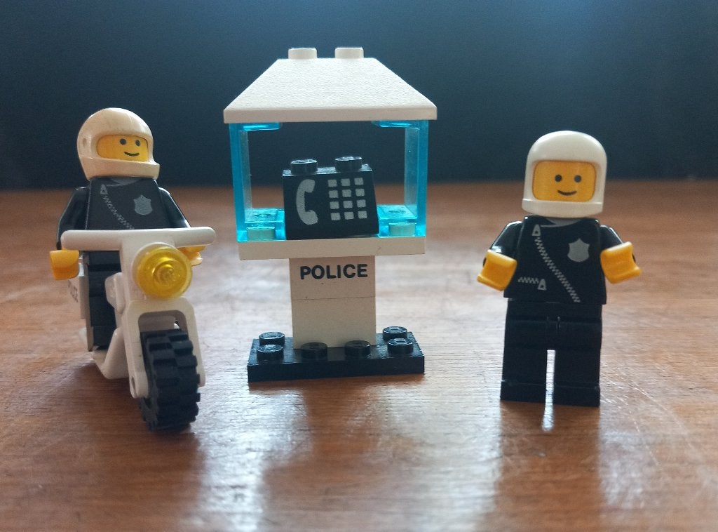 lego politie, Ophalen, Gebruikt, Lego