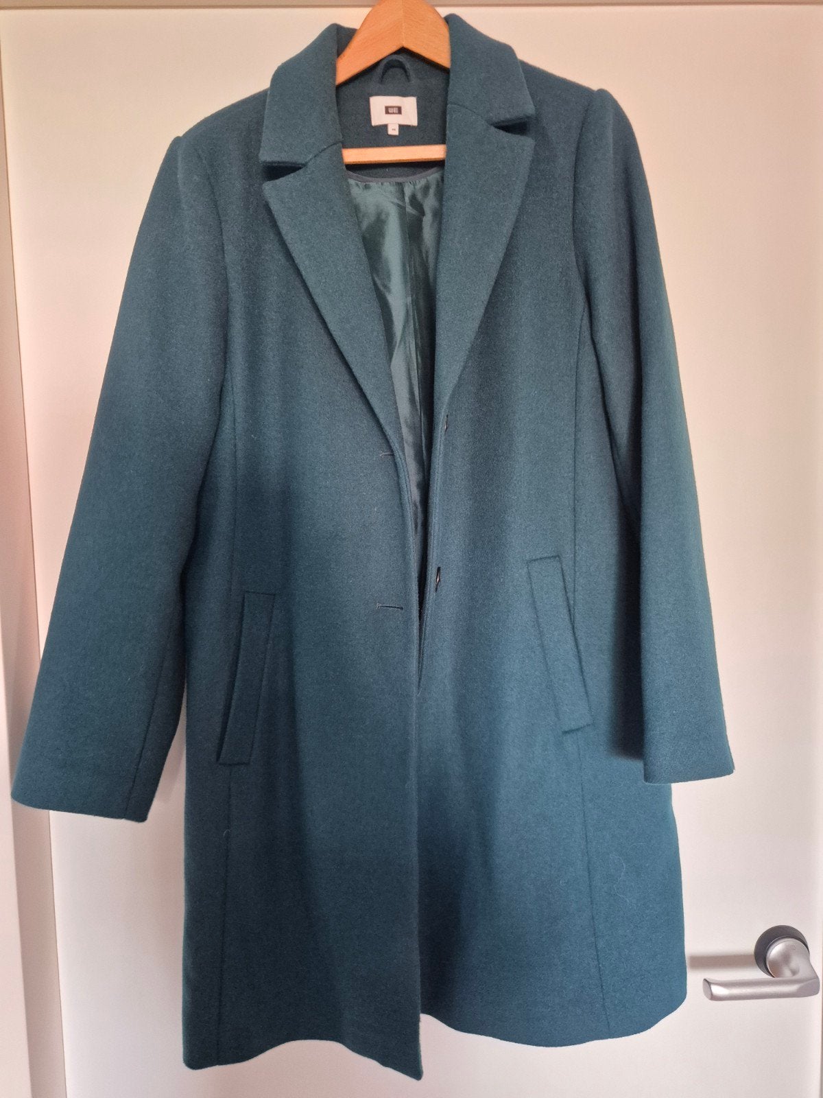 WE Fashion Jas Petrol/Teal - Maat 42/44, WE Fashion, Maat 42/44 (L), Ophalen of Verzenden, Zo goed als nieuw