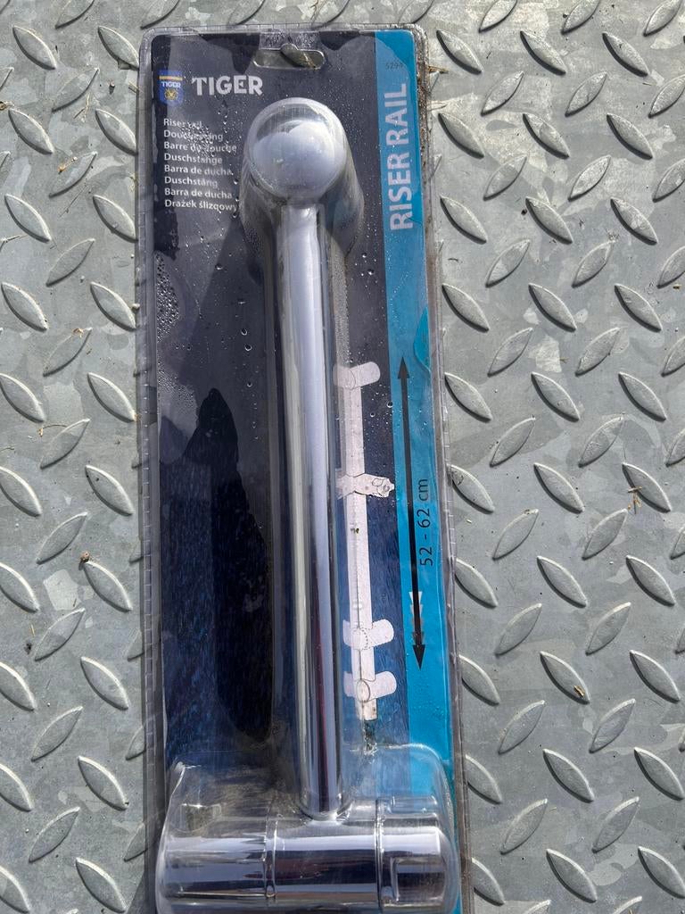 Douchestang nieuw in verpakking, Ophalen, Zo goed als nieuw