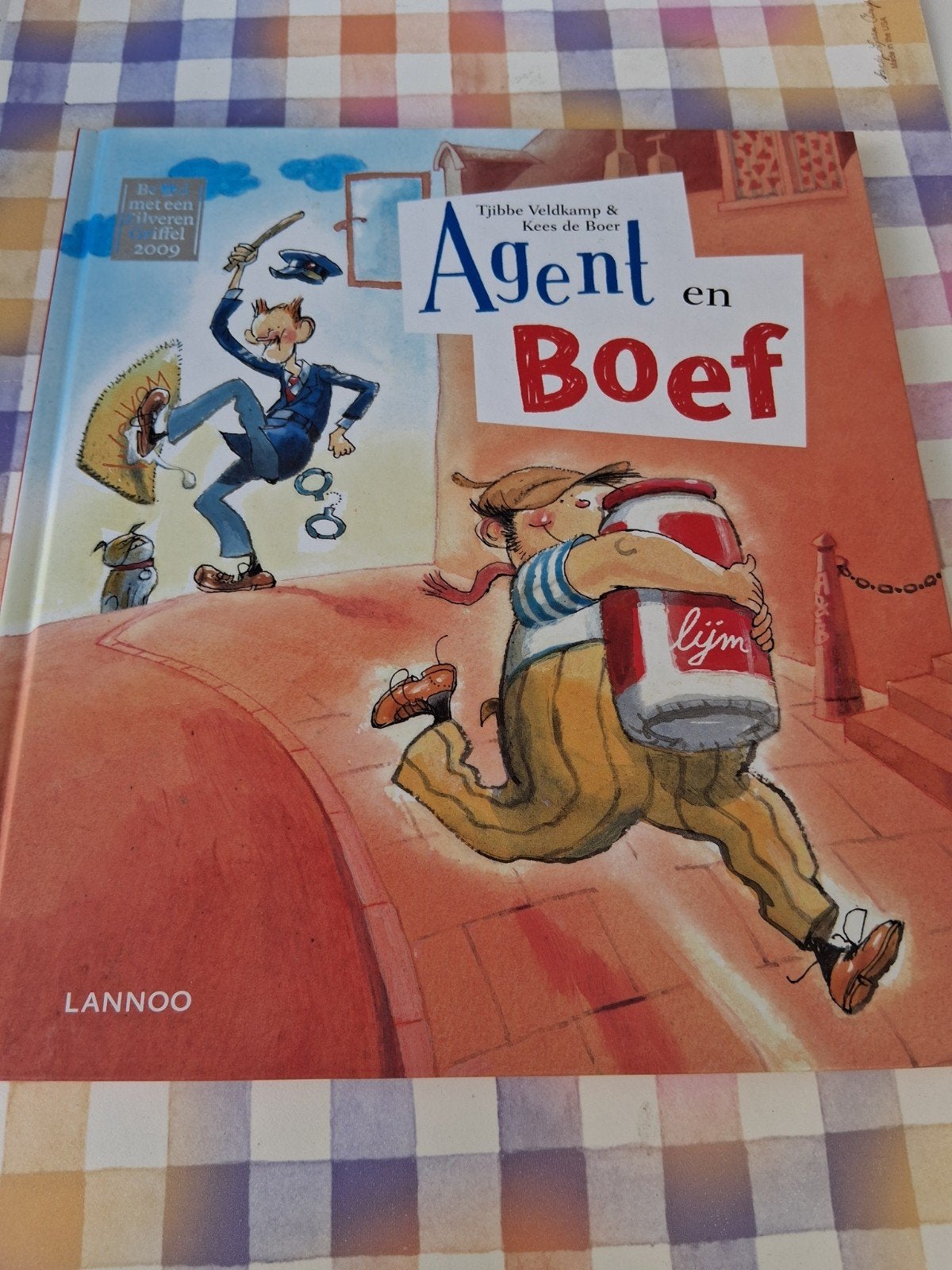 boek tjibbe veldkamp & kees de boer - agent en boef, Ophalen of Verzenden, Gelezen, Fictie algemeen