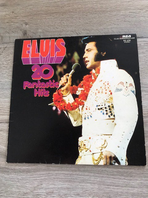 Lp Elvis 20 fantastic hits, Ophalen of Verzenden, Zo goed als nieuw, Rock, LP