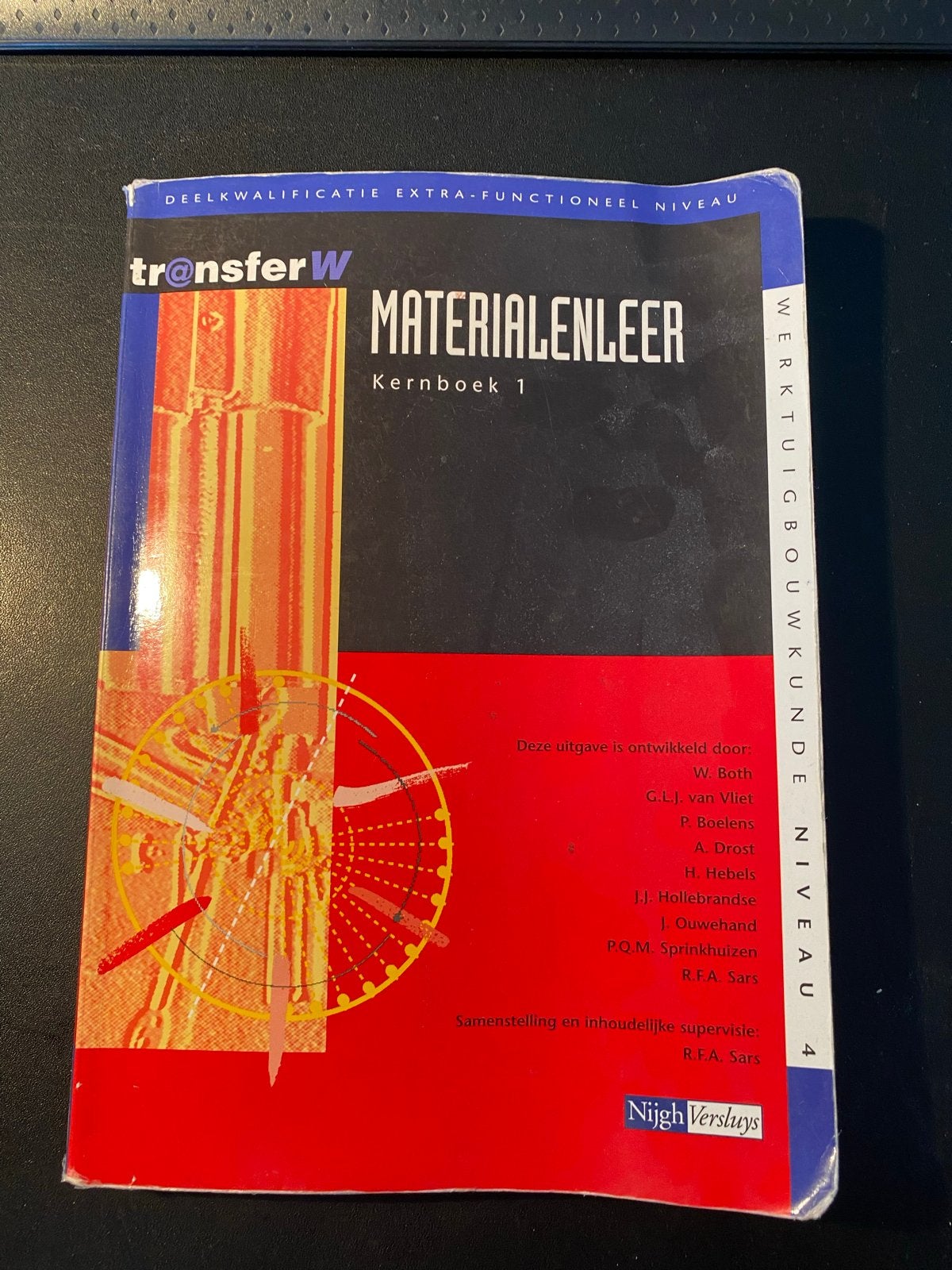 TransferW Materialenleer Kernboek 1 derde druk werktuigbouwk, Ophalen of Verzenden, Beta, Zo goed als nieuw, MBO