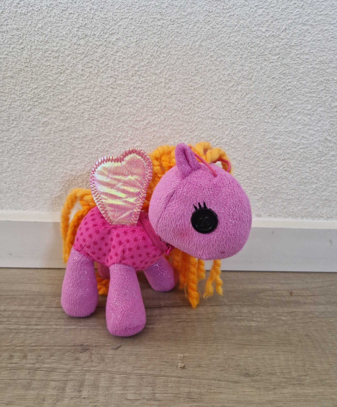 knuffel lalaloopsy flutterwings ponies paard pony roze, Ophalen of Verzenden