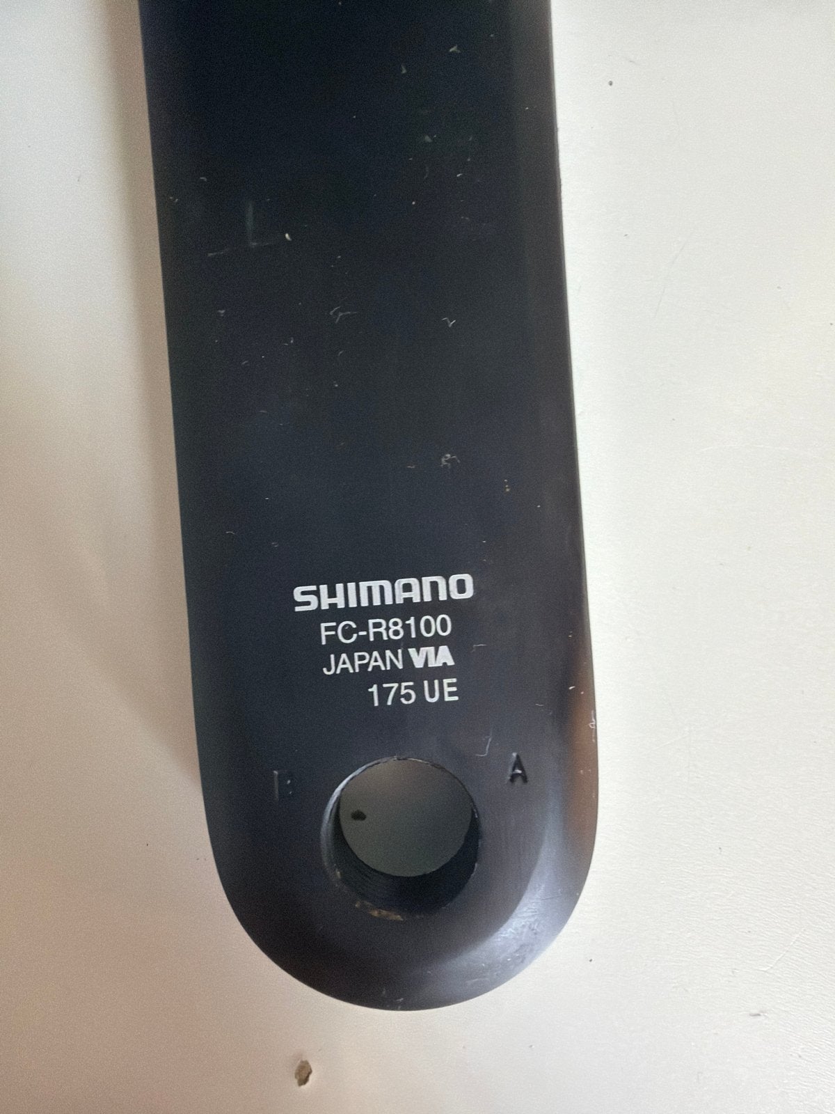 Shimano Ultegra R8100 Crankstel 175mm 52-36T, Crankstel of Pedalen, Gebruikt, Ophalen of Verzenden, Aluminium