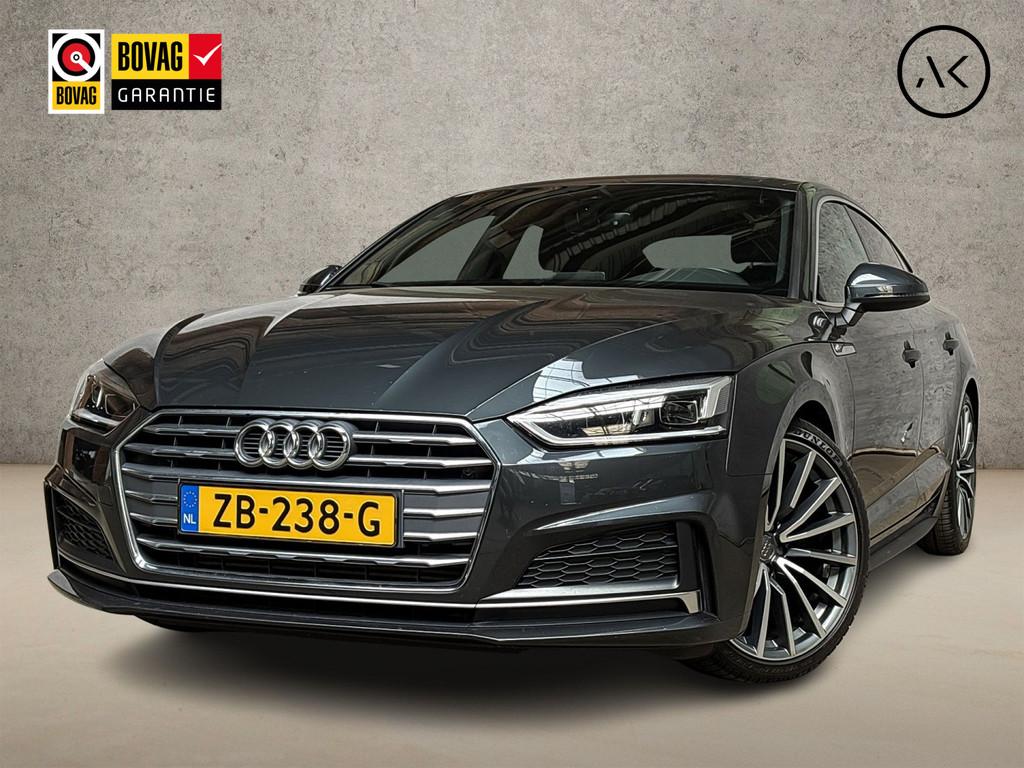 Audi A5 Sportback 35 TFSI S-Line Sport Automaat (2X S-LINE,, Auto's, Audi, 12 maanden, Gebruikt, 4 cilinders, Leder en Stof