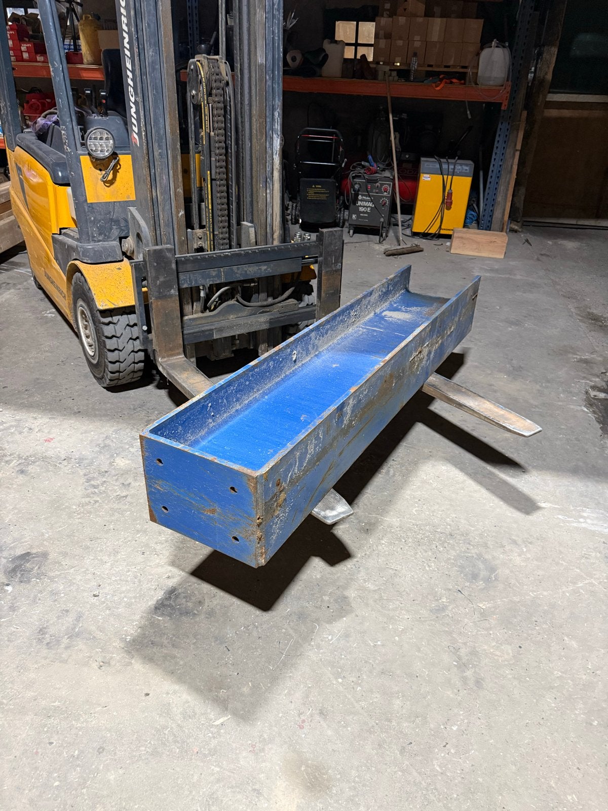 HEA 400 Stalen Balk 2 meter lang., Doe-het-zelf en Verbouw, Metalen, Ophalen, Gebruikt, IJzer