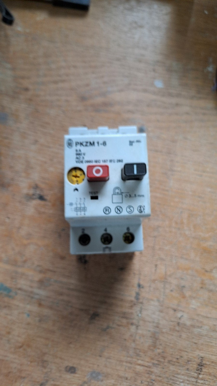 PKZM1-6 Motorbeveiligingsschakelaar 6A, Ophalen of Verzenden