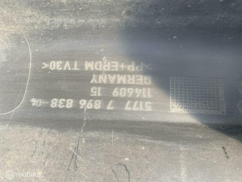 Sideskirt rechts dorpel bmw 5 serie e60 e61 51777896838, Gebruikt, Ophalen of Verzenden