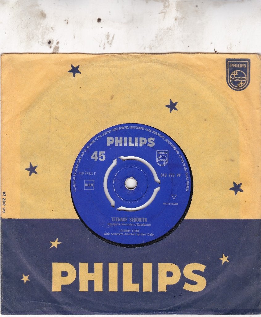 Johnny Lion ( 1962 ), Ophalen of Verzenden, Zo goed als nieuw, 7 inch, Nederlandstalig
