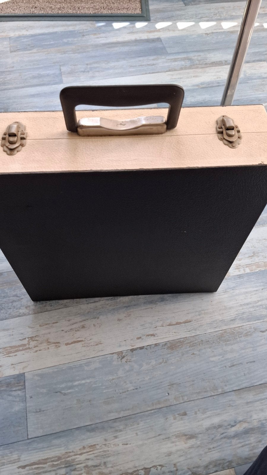 Opbergkoffer LP'S vintage, Ophalen of Verzenden, Overige instrumenten