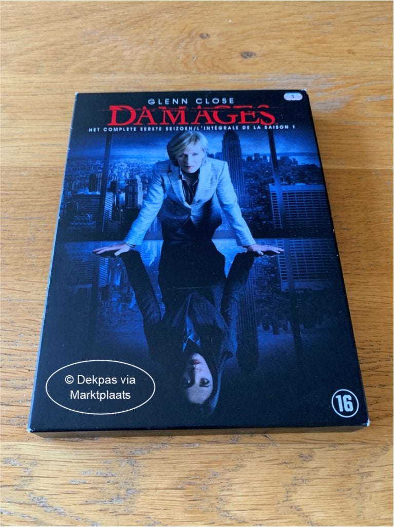 Dvd's Damages - Seizoen 1, Cd's en Dvd's, Gebruikt, Vanaf 16 jaar, Seizoen 1, Nederlands