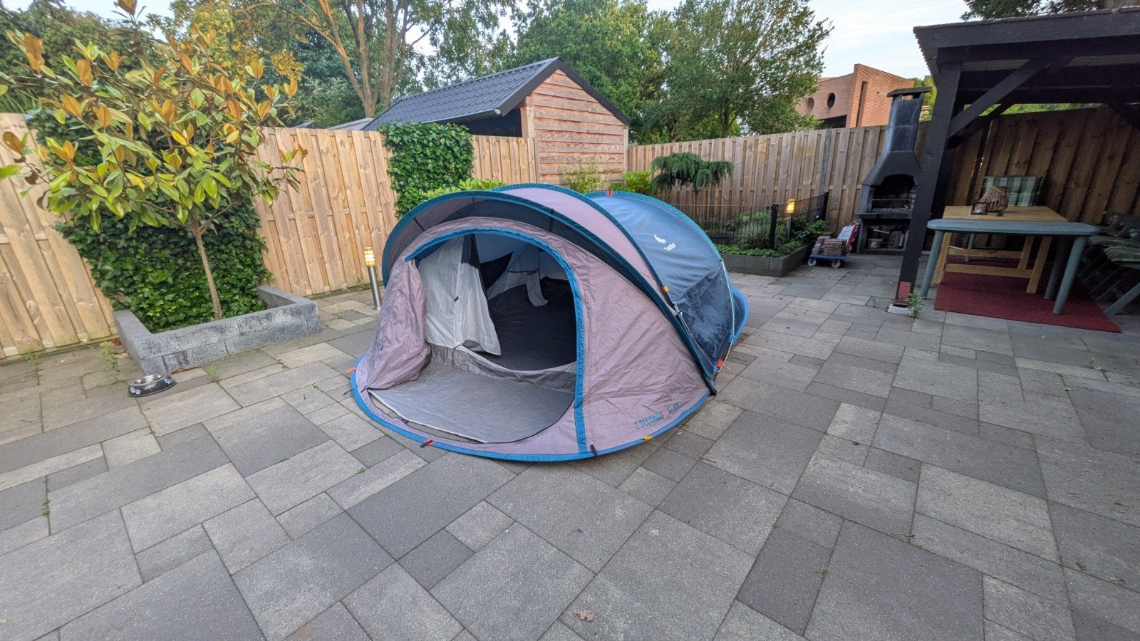 Quechua 2 Seconds XL 3-persoons tent, Caravans en Kamperen, Tenten, Ophalen, Gebruikt