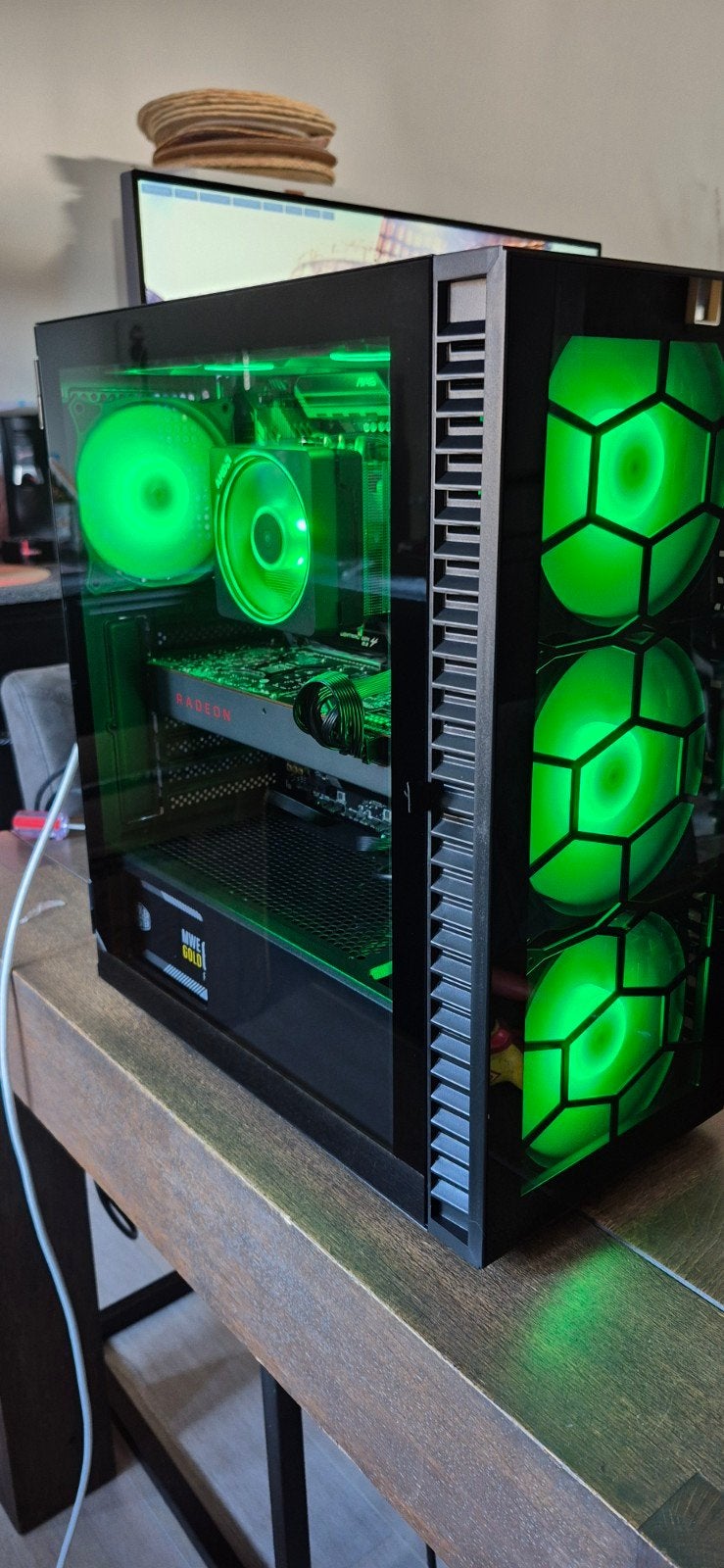 High Performance Game PC Ryzen 7 2700 RX5700 8GB, Computers en Software, Ophalen, 1TB M.2 SSD en 1TB HDD, Refurbished, Gaming