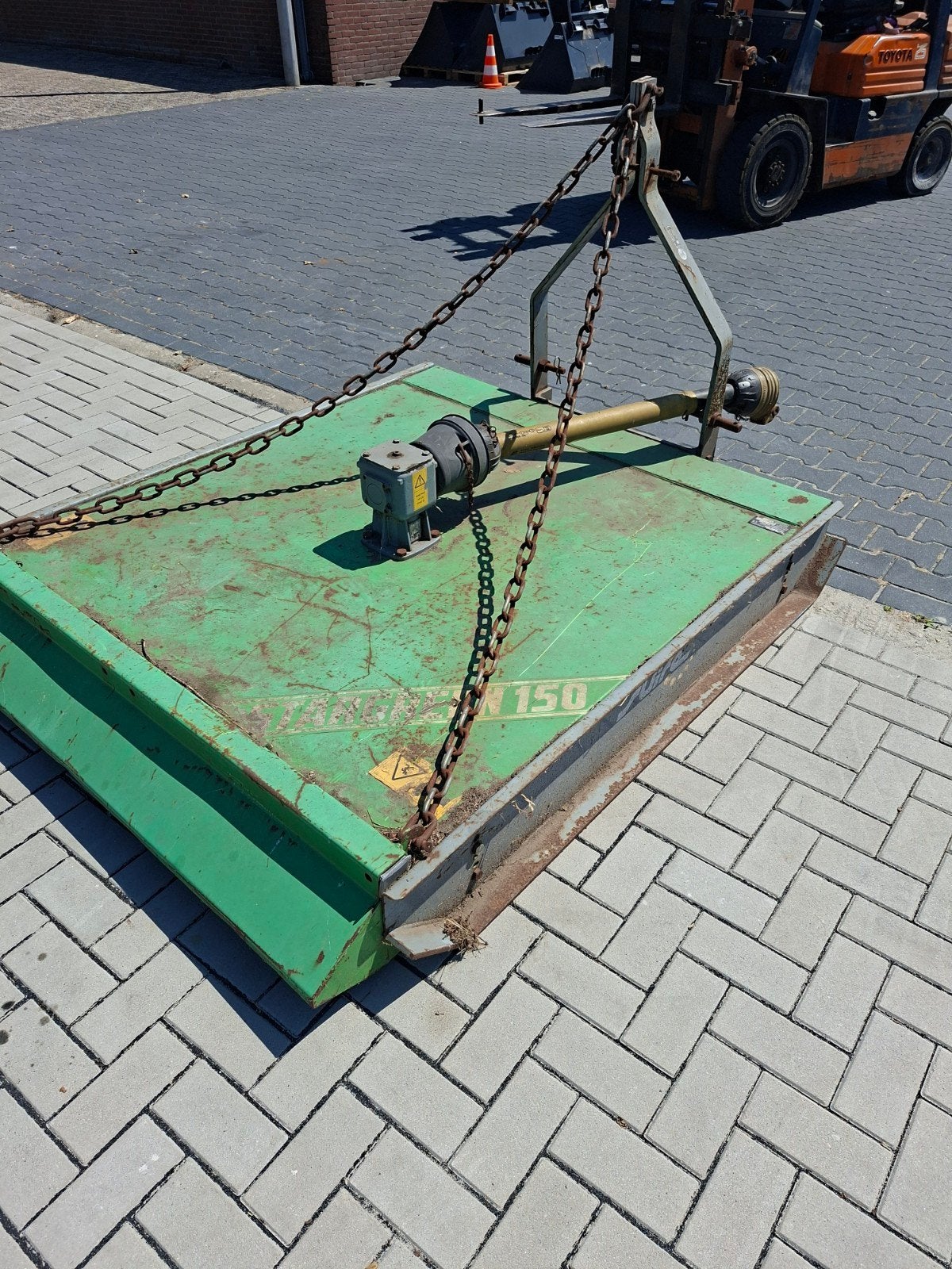 Dikke weilandbloter 150 cm, Ophalen, Akkerbouw, Weidebouw